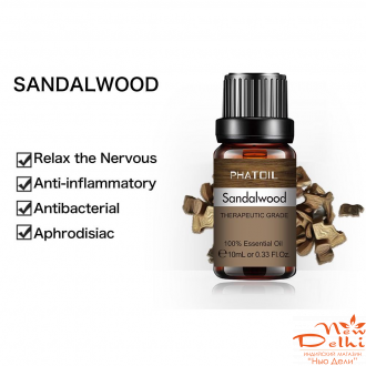 Sandalwood PHATOIL - ефірна олія Сандалового дерева.10 мл. Китай