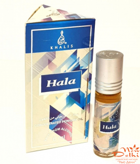 Hala Khalis  6ml-цветочно-ванильный аромат с нотами мускуса