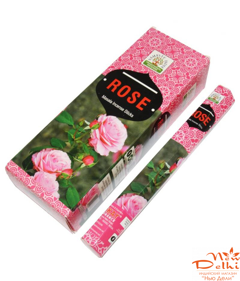 Rose Orkay -шестикутник, масала аромапахощщі, Індія.