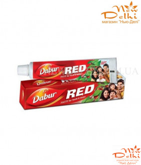 Зубная паста с красным перцем &quot;Red &quot; 200 гр Дабур, срок до 5.24 г