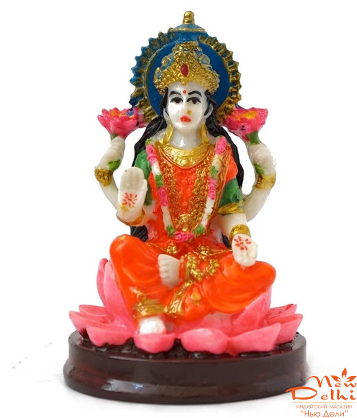 Лакшмі -	Статуетка,  11*8 см, Індія, мармурова кріхта