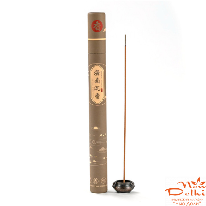 Хайнань Агарвуд - Ароматичні палички в тубусі з підставкой. Китай