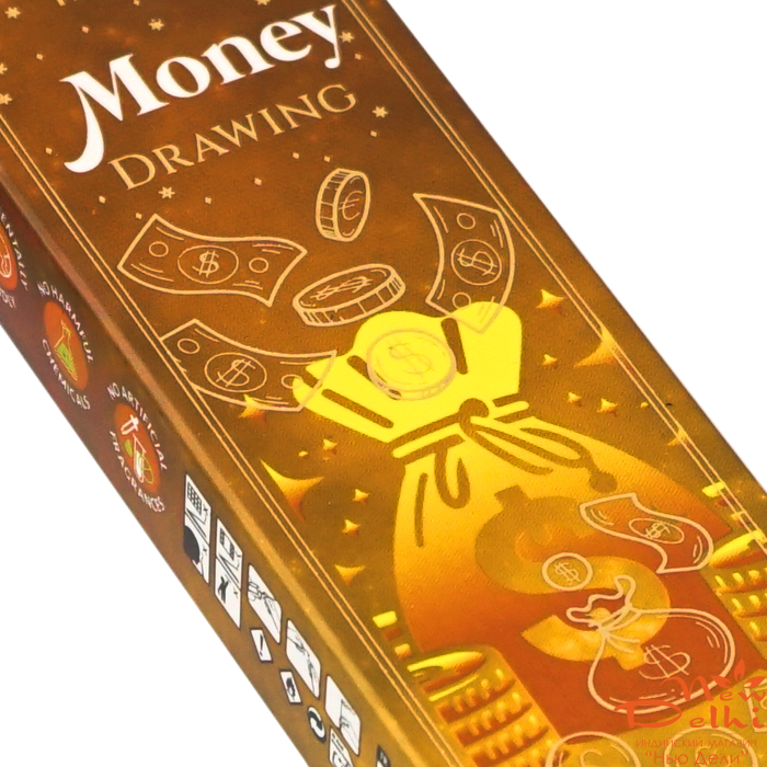 Money Drawing Himalaya, Малювання грошей,  20 gr.- подвійний аромат: Кориця / Лимонник. Індія.