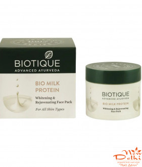 Bio milk protein face mask (50gm) biotique,Молочно-білкова маска для обличчя