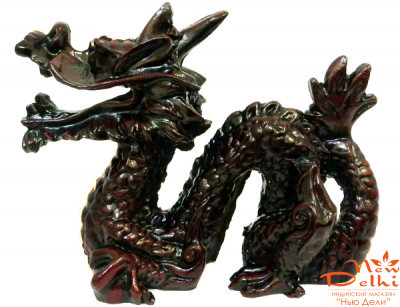 Нецке Дракон керамика 11*8 *5 см