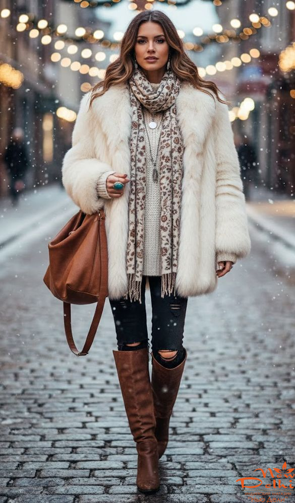 Шарф-палантин "Пейслі", віскоза, вовна, молочний