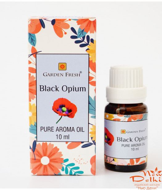 Ароматическое масло Garden Fresh 10ml. Чёрный опиум