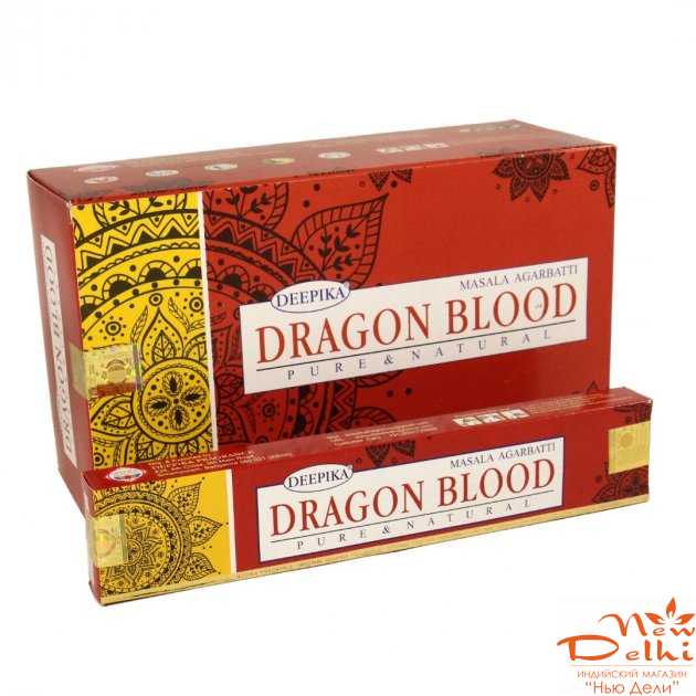 Dragon Blood 15 gr Deepika-  пыльцовые благовония
