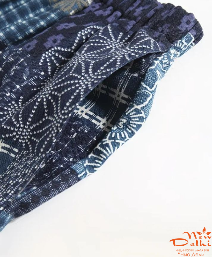 Штани-шаровари аладини в єтно стилі , великий розмір: 2XL , бавовна.