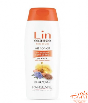 Олія -незмиваюча для волосся з єкстрактом льону. Італія 200 мл Parisienne Lin Exance Semi di Lino