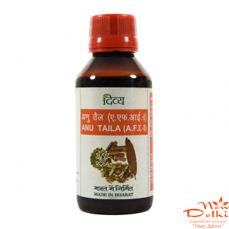 Anu Taila, Divya Pharmacy- масло от головной боли 100 мл