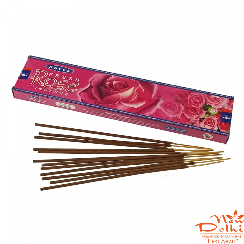 Fresh Rose (СвіжаТроянда)(18 г)  Satya Ароматичні пахощщі