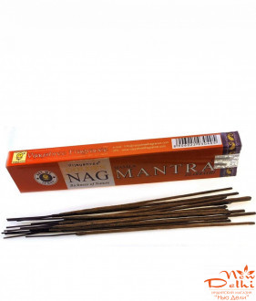 Mantra Golden Nag Vijayshree 15 gr.-пыльцовые благовоня